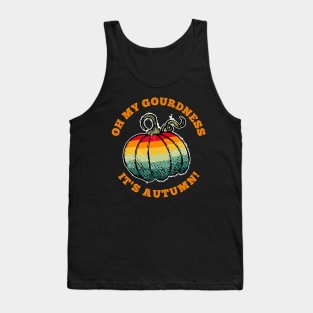 Retro Oh my gourdness, it's Autumn! Tank Top